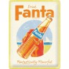Metallskylt 30Ã—40 cm Fanta - Bottle - Beach Special 
