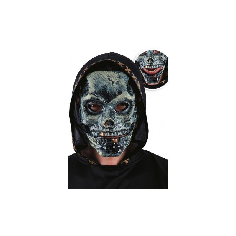 Ansiktsmask - Döskallemask med ledad käke