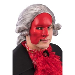 Ansiktsmask - Half face Red Phantom of the opera mask