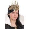 Ansiktsmask - Golden Crown in carved fabric