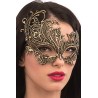 Ansiktsmask - Mask in gold Fabric Macrame