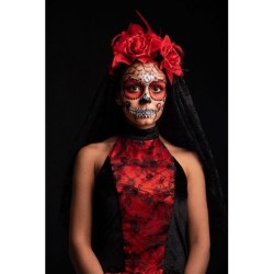 Självhäftande ansiktsdekorationer - Mexican Skull 