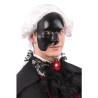 Ansiktsmask - Half face black Phantom of the opera mask