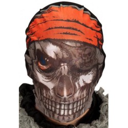 Ansiktsmask - Döskallepirat luva i tunn PBH