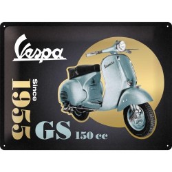 Metallskylt 30Ã—40 cm Vespa GS 150