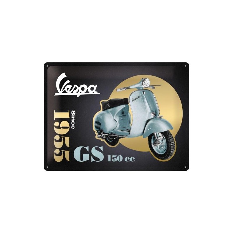 Metallskylt 30×40 cm Vespa GS 150 Metallskylt 30×40 cm Vespa GS 150