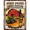 Metallskylt 30Ã—40 cm John Deere, Farming Traditions