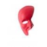 Ansiktsmask - Half face Red Phantom of the opera mask