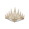 Ansiktsmask - Golden Crown in carved fabric