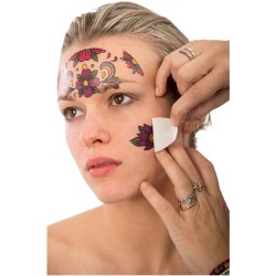 Sugarskull temporary tattoo