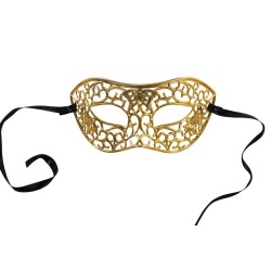 Ansiktsmask - Mask in ornament gold