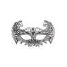 Ansiktsmask - Mask in silver Fabric Macrame