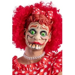 Ansiktsmask - Latexmask Karikatyr kvinna
