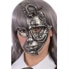 Ansiktsmask - Steampunk silver mask