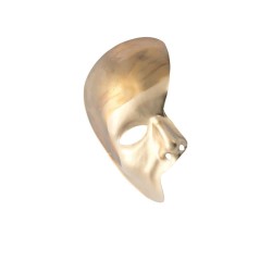 Ansiktsmask - Half face Gold Phantom of the opera mask