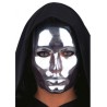 Ansiktsmask - Silver Metallic face  - Eyes wide Shut