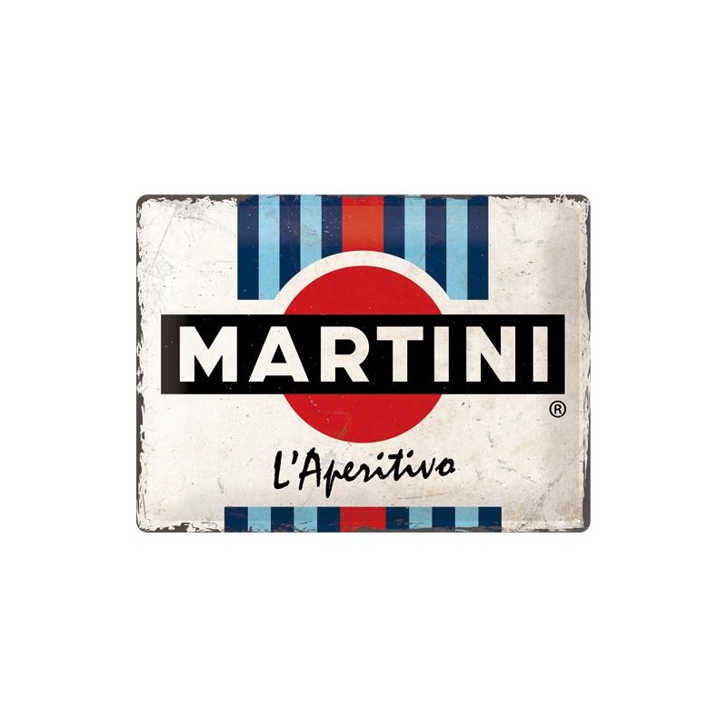 Metallskylt 30×40 cm Martini L'Aperitivo Metallskylt 30×40 cm Martini L'Aperitivo