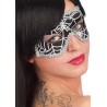 Ansiktsmask - Mask in Black Spiderweb Fabric