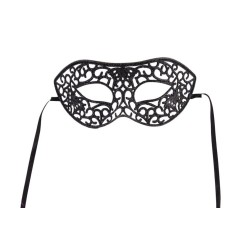 Ansiktsmask - Mask with black glitter 