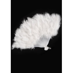 White Feathers Fan