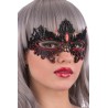 Ansiktsmask - Black/red spiders chinless mask