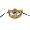 Ansiktsmask - Mask with golden glitter and trimmings