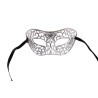 Ansiktsmask - Mask in ornament silver