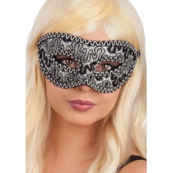 Ansiktsmask - Black/silver mask 