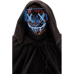 Läskig mask med belysning