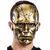 Ansiktsmask - Gold man mask
