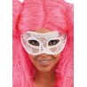Ansiktsmask - White lace mask