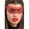 Ansiktsmask - Red glitter mask