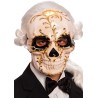 Ansiktsmask - Gold skull mask