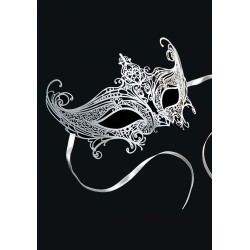 Ansiktsmask - White metal mask
