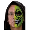 Ansiktsmask - Green half face painting
