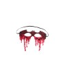 Ansiktsmask - Bloody bat chinless mask