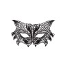 Ansiktsmask -Cat  mask in black Fabric Macrame