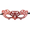 Ansiktsmask - Red glitter mask