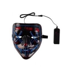 Läskig mask med belysning