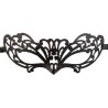 Ansiktsmask - Black glitter mask