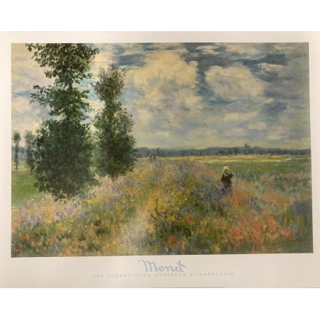 Monet - Les Coquelicots, Environs D'argenteuil