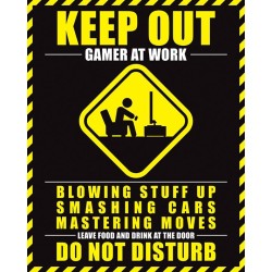 Gamer At Work - Do Not Disturb