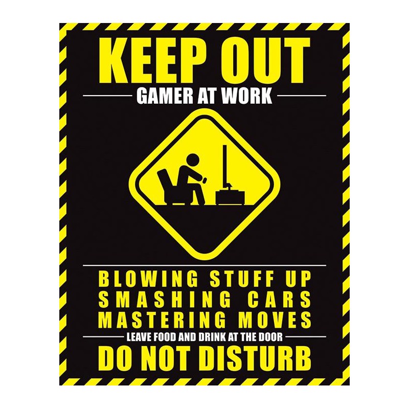 Gamer At Work - Do Not Disturb Gamer At Work - Do Not Disturb