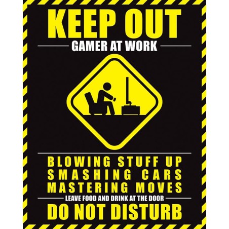 Gamer At Work - Do Not Disturb