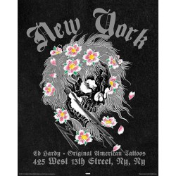 Ed Hardy Poster New York