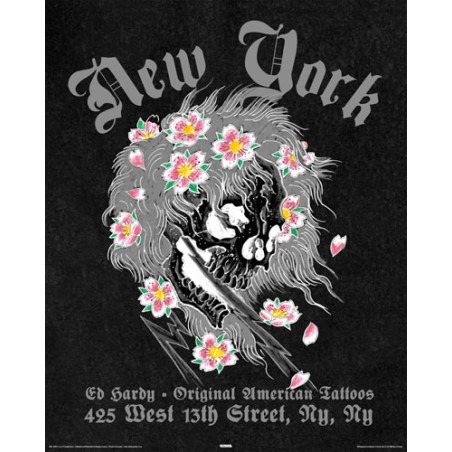 Ed Hardy Poster New York