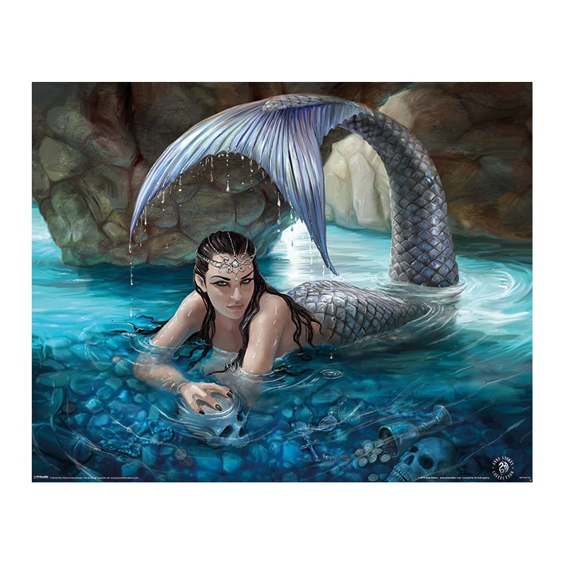 Anne Stokes - Hidden Depths, Sjöjungfru Anne Stokes - Hidden Depths, Sjöjungfru