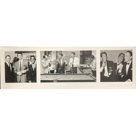The Rat Pack - Frank S, Dean M, Sammy Davis JR & Peter Lawford
