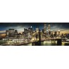 New York - Manhattan - Night and moon