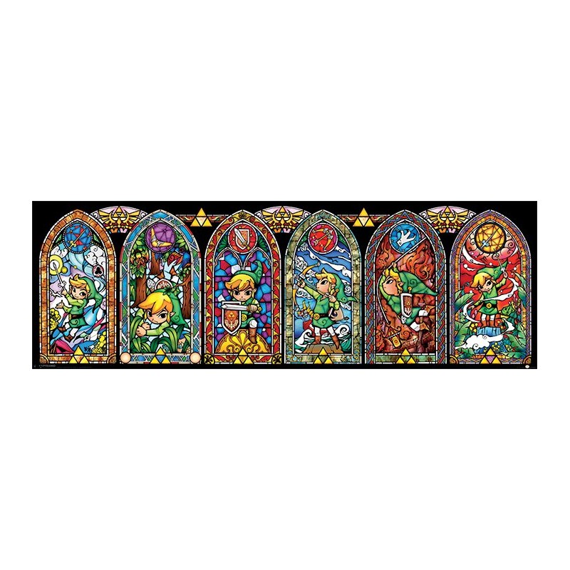The Legend Of Zelda - Stained Glass The Legend Of Zelda - Stained Glass
